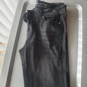 Women's Mid-Low Black Jeans